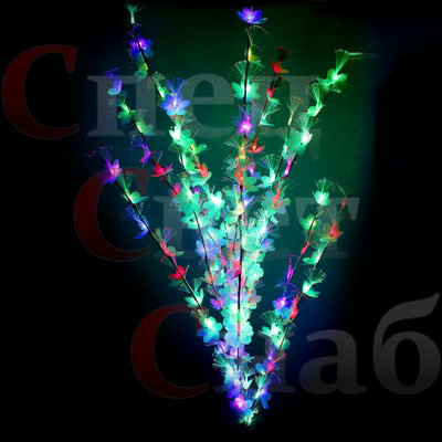Светодиодное дерево "Цветущий куст" 1,5 м