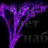 Гирлянда новогодняя Клип-лайт "Спайдер-Супер" 3х30м Фиолетовый