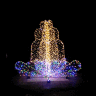 Световой фонтан Золотистый 2,5*3 м АКЦИЯ 2023